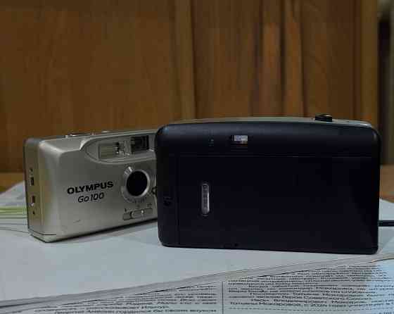 Пленочные фотоаппараты Olympus Go 100 и Skina Донецк