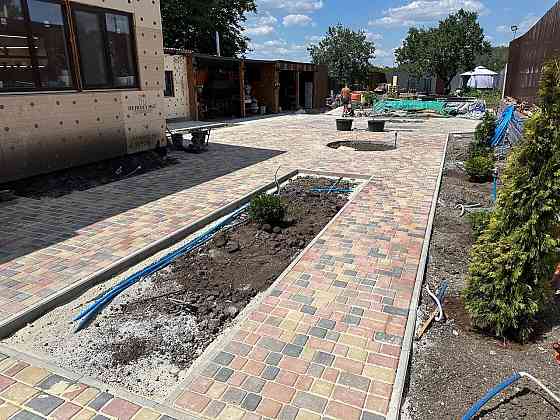 Укладка тротуарной плитки Макеевка