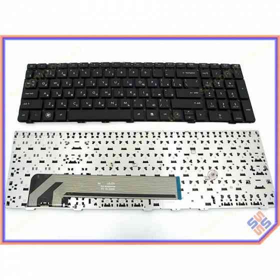 Клавиатура для ноутбука HP Probook 4530, 4730, 4535S, 4530S, 4730S Series. Плоский Enter. Черная, без рамки |Гарантия Макеевка