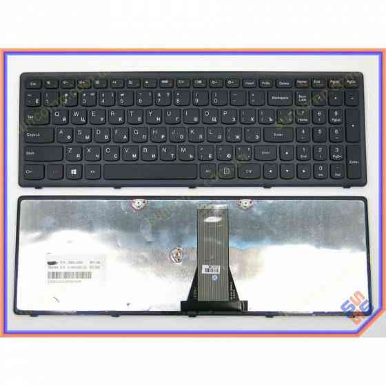 Клавиатура ноутбука LENOVO IdeaPad G500s, G505s, S500, S510p, Z510,Flex 15, 15D ( RU Black с рамкой ). в недорого |Гарантия Макеевка