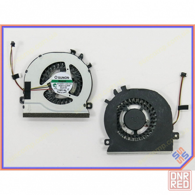Вентилятор (кулер) для ноутбука SAMSUNG NP270E5E, 270E5E, NP270E5V, 270E5V, NP300E5E, 300E5E, NP300E5V (MF75090V1-C230-G9A) |Гарантия Макеевка - изображение 1