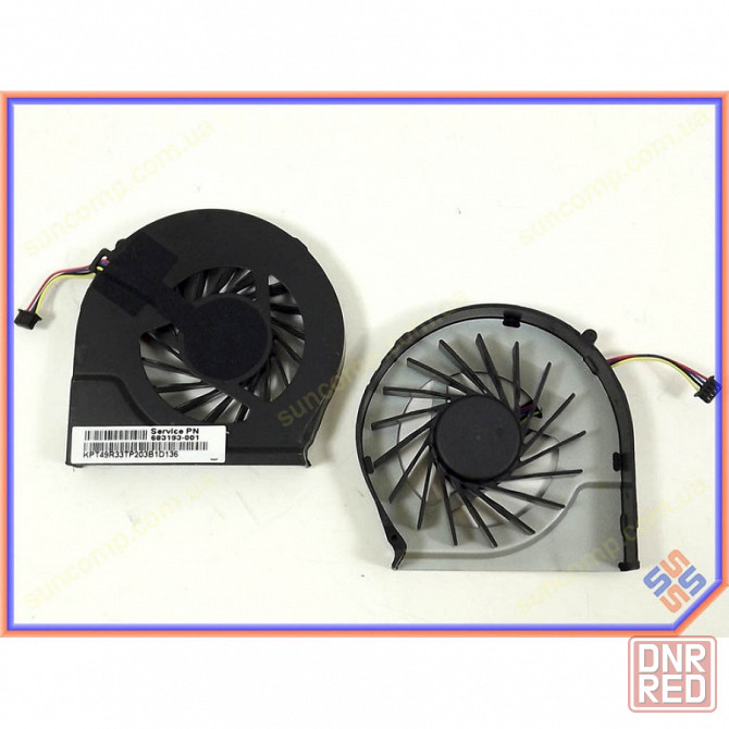 Вентилятор (кулер) для ноутбука HP Pavillion G6-2000, G7-2000, G4-2000 4pin cpu fan |Гарантия Макеевка - изображение 1