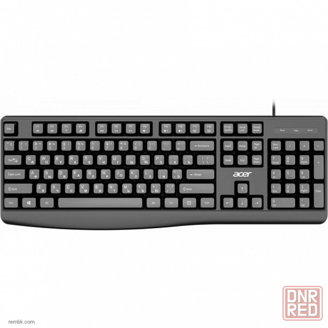 Клавиатура Acer OKW301 черный USB (ZL. KBDCC.01A) |Гарантия Макеевка - изображение 1