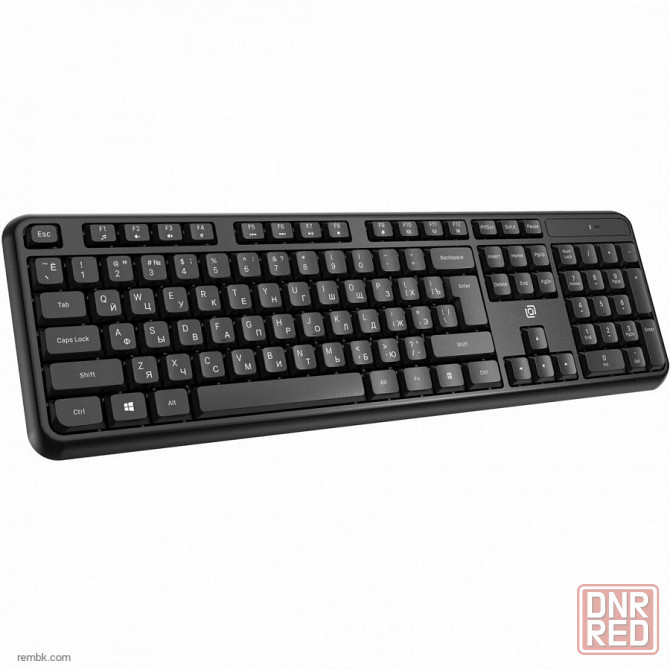 Клавиатура Oklick K888W, USB, черный тип подключения: беспроводная, интерфейс: USB по доступной цене |Гарантия Макеевка - изображение 1