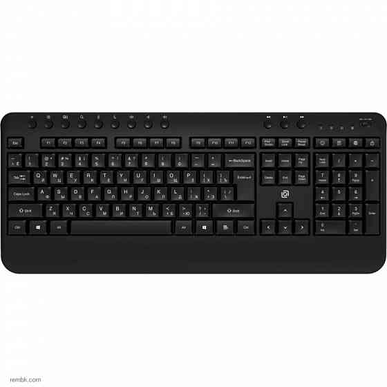 Клавиатура беспроводная Oklick K257W Black (2070286) |Гарантия Макеевка