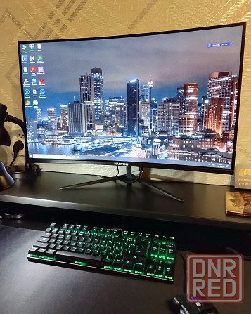 Монитор Hartens 27 дюйм, 180 Гц, IPS, FullHD Gaming HTM27G180 Донецк - изображение 2