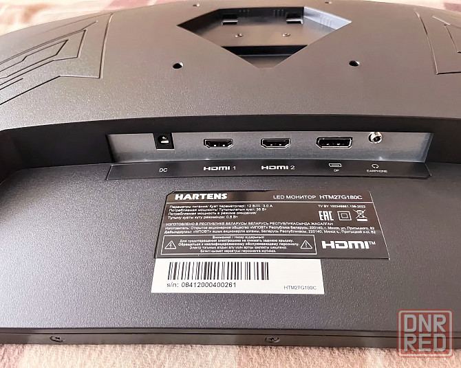 Монитор Hartens 27 дюйм, 180 Гц, IPS, FullHD Gaming HTM27G180 Донецк - изображение 4
