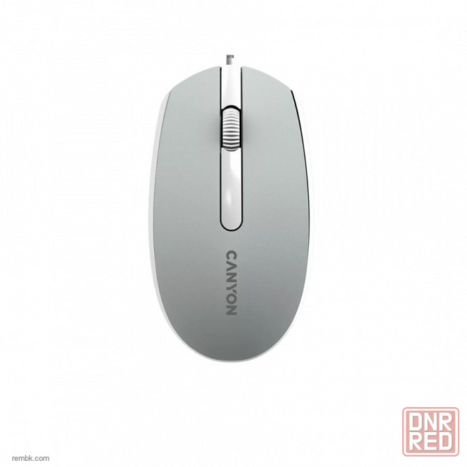 Мышь Canyon M-10, темно-серый (CNE-CMS10DG) оптический, 1000 dpi, USB по доступной цене |Гарантия Макеевка - изображение 1