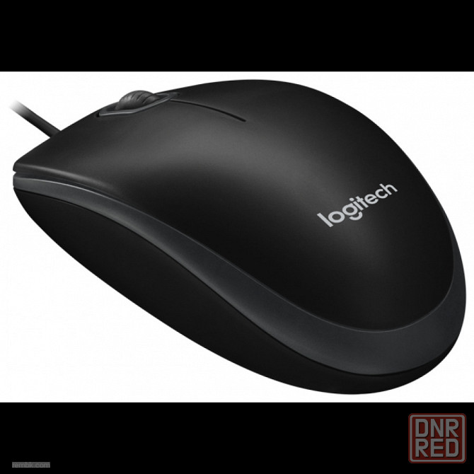 Мышь Logitech B100, черный |Гарантия Макеевка - изображение 1