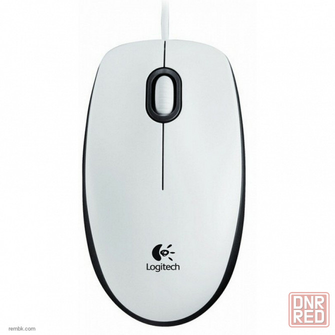 Мышь проводная Logitech B100 910-003360, 800dpi, Белый |Гарантия Макеевка - изображение 1