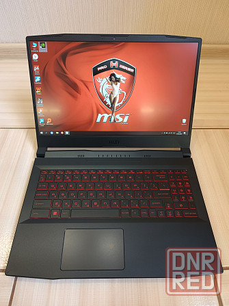 MSI GF66 Katana 11UE/15.6-144ГЦ/ Intel Core i5 11400H/SSD M2 NWMe- 512 Гб/16 Гб DDR4/GTX 1650/46 999 Донецк - изображение 1