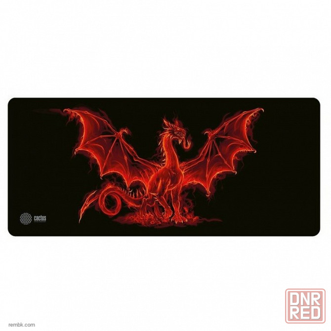 Коврик для мыши Cactus Dragon XXL рисунок 900x400x3мм |Гарантия Макеевка - изображение 1