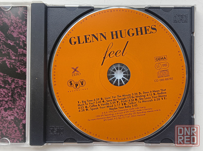 Фирменный CD: Glenn Hughs (1994) Feel Макеевка - изображение 3