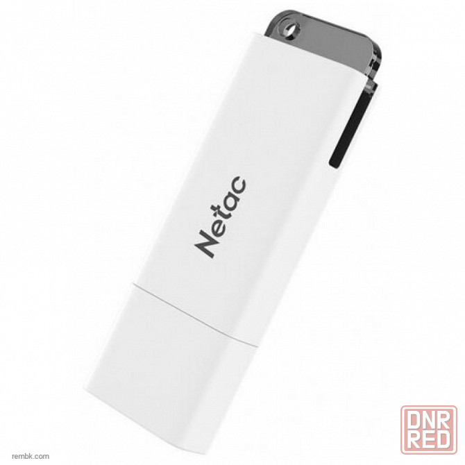 USB флешка Netac U185 32Gb white USB 3.0 (NT03U185N-032G-30WH) по доступной цене |Гарантия Макеевка - изображение 1