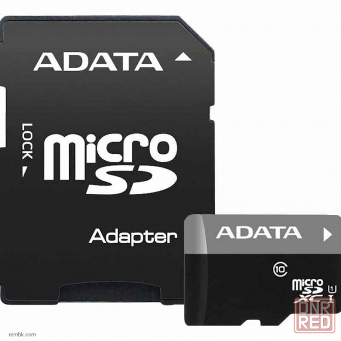 Карта памяти A-DATA MICROSDXC, 64GB, AUSDX64GUICL10-RA1 |Гарантия Макеевка - изображение 1