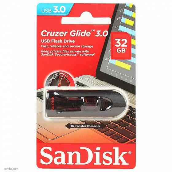 USB Flash Drive 32Gb - SanDisk Cruzer Glide SDCZ600-032G-G35 |Гарантия Макеевка