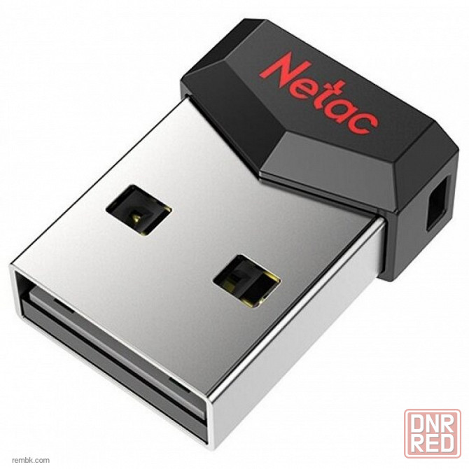 USB флешка Netac UM81 64Gb black USB 2.0 (NT03UM81N-064G-20BK) по доступной цене |Гарантия Макеевка - изображение 1