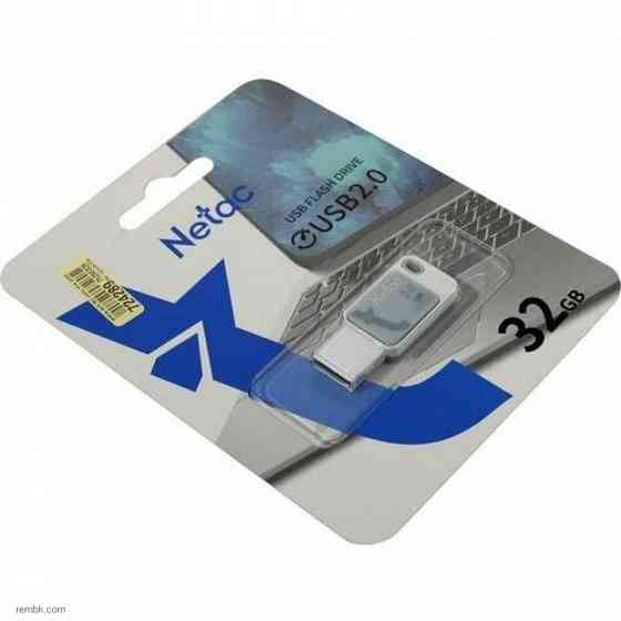 Флешка 32Gb Netac UA31 Blue USB 2.0 (NT03UA31N-032G-20BL) |Гарантия Макеевка