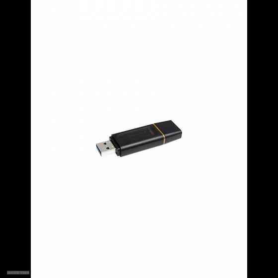 Флешка Kingston DT Exodia 128Гб, USB-A 3.2, чёрный+жёлтый (DTX/128GB) |Гарантия Макеевка