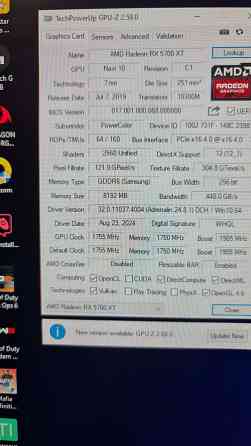 Видеокарта RX 5700xt Донецк