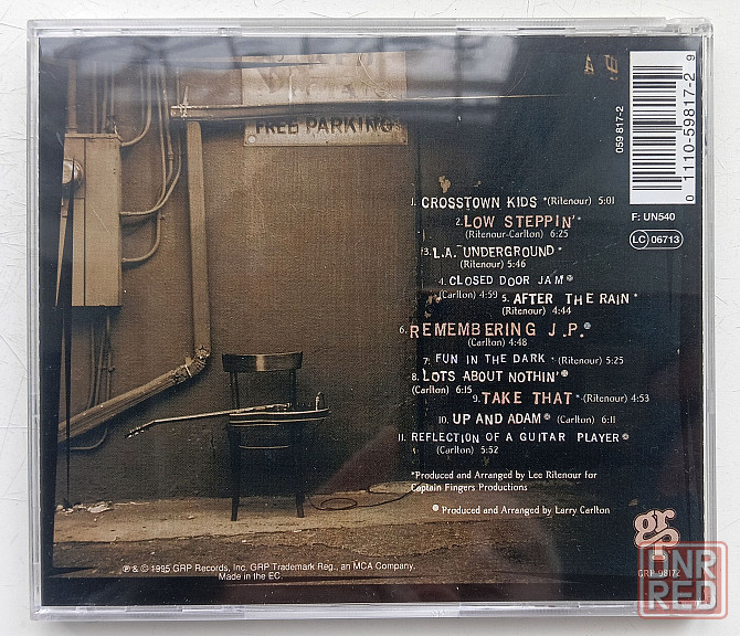 Фирменный CD: Lee Ritenour & Larry Carlton (1995) Larry & Lee Макеевка - изображение 2
