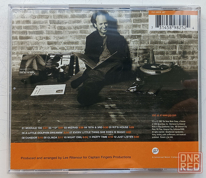Фирменный CD: Lee Ritenour (2002) Rit's House Макеевка - изображение 2
