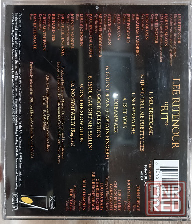 Фирменный CD: Lee Ritenour (1981) Rit Макеевка - изображение 2