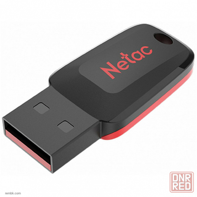 Флеш-диск 32GB NETAC U197, USB 2.0, черный, NT03U197N-032G-20BK |Гарантия Донецк - изображение 1