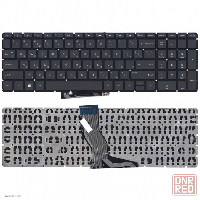 Клавиатура для ноутбука HP Pavilion 15-ab 17-ab черная |Гарантия Донецк - изображение 1