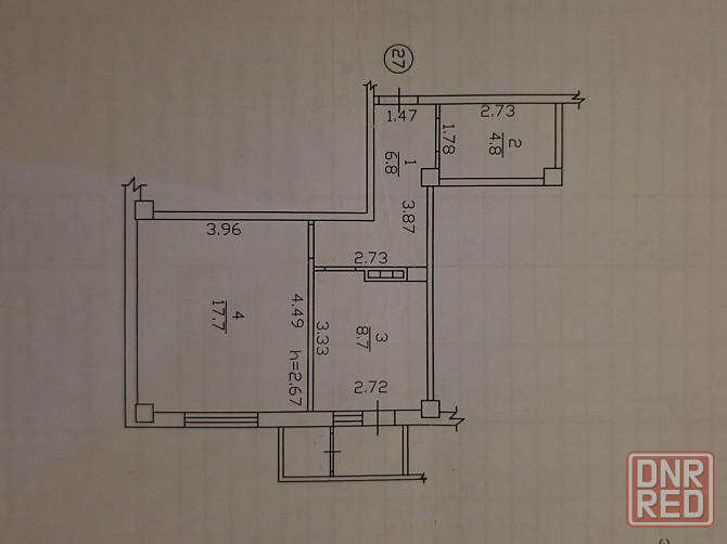 продам 1 к кв Донецк - изображение 1