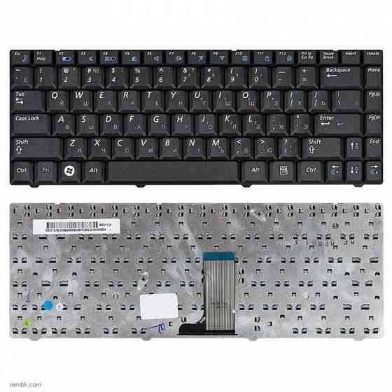 Клавиатура для ноутбука Samsung R517, R519, R620, R719 черная, 86 кнопок по доступной цене |Гарантия Донецк