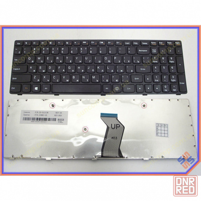 Клавиатура ноутбука LENOVO IdeaPad G500, G505, G510, G700, G710 ( RU Black ) недорого в |Гарантия Донецк - изображение 1