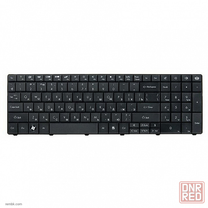 Клавиатура ноутбука Packard Bell EasyNote LE11, TE11, LE11BZ, TE11BZ, TE11HC, TE69KB, TE69HW, LE69KB, TE69BM, TE69CX, черная |Гарантия Донецк - изображение 1