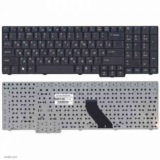 Клавиатура для ноутбука Acer Aspire 5335 5735 6530G 6930G черная матовая |Гарантия Донецк
