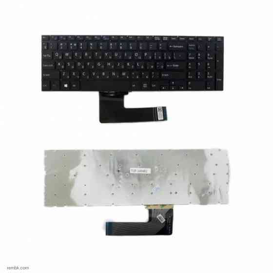 Клавиатура ноутбука Sony SVF15, SVF152, FIT 15 Series. Плоский Enter. Черная, без рамки. купить Донецк |Гарантия Донецк