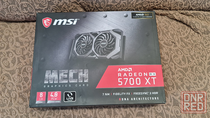 Видеокарта RX 5700xt MSI Донецк - изображение 1