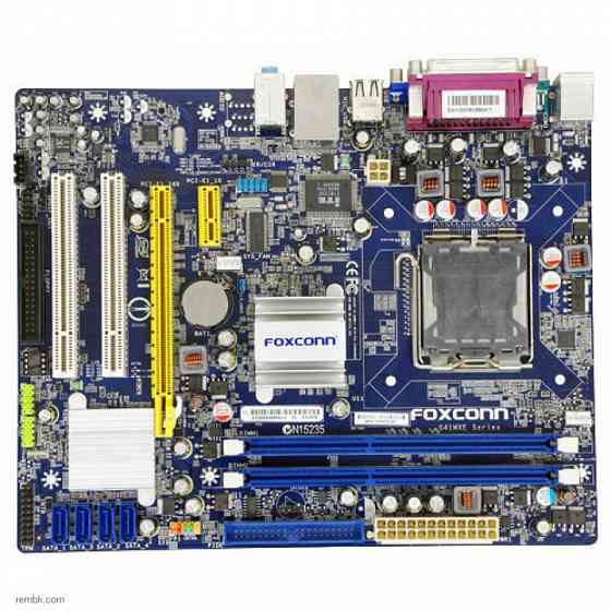 Материнская плата foxconn g41mxe lga775 б/у в макеевке днр | Гарантия Донецк