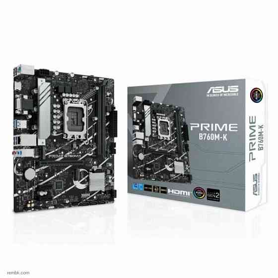 Материнская плата asus prime b760m-k socket lga1700 ddr5 в макеевке днр | Гарантия Донецк
