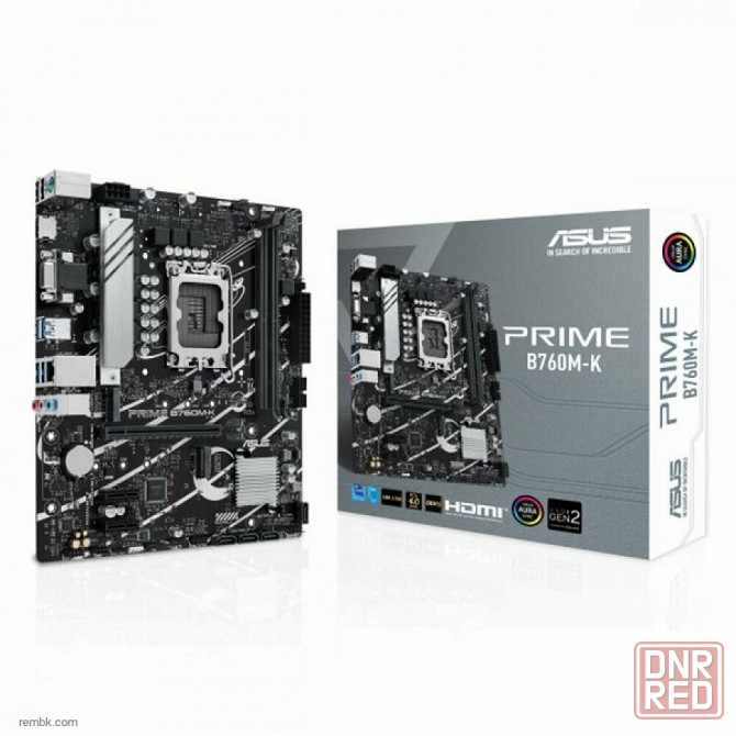 Материнская плата asus prime b760m-k socket lga1700 ddr5 в макеевке днр | Гарантия Донецк - изображение 1