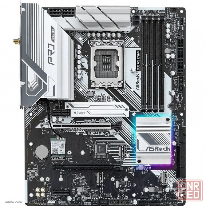 Материнская плата asrock z790 pro rs wifi по доступной цене в макеевке днр | Гарантия Донецк - изображение 1