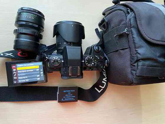 Panasonic Lumix G80 + 2 объектива, 2 батареи , сумка Донецк