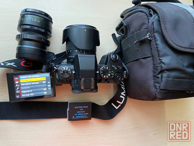 Panasonic Lumix G80 + 2 объектива, 2 батареи , сумка Донецк - изображение 4
