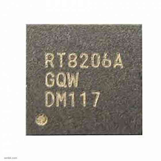 Микросхема Richtek RT8206AGQW RT8206A RT8206 QFN-32 |Гарантия Макеевка