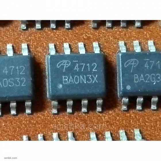 Микросхема мосфет AO4712 sop-8 |Гарантия Макеевка