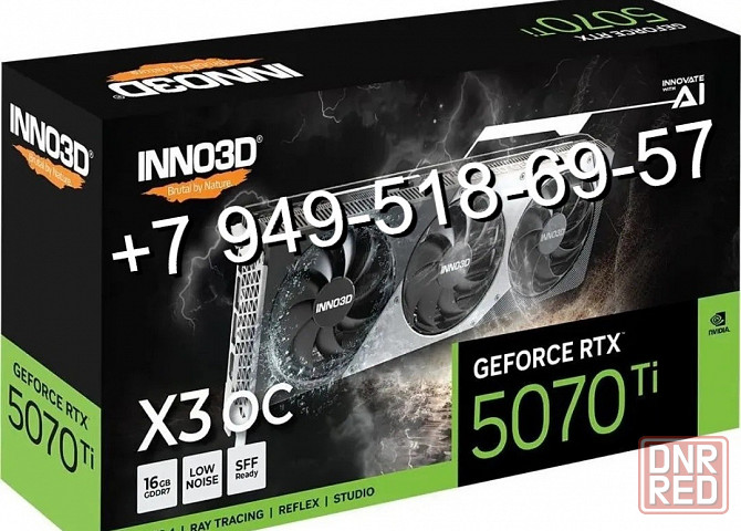 Inno3D RTX 5070 Ti X3 OC Донецк - изображение 1