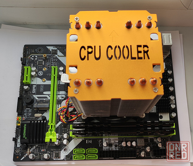 Комплект. На X99. Xeon E5 2640v3. DDR4- 16 Gb. Горловка - изображение 1