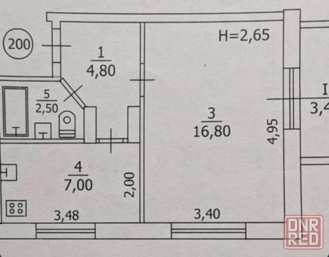 Продажа 1-комнатной квартиры в Советском районе г. Макеевка, в центре Ханженково, мкрн. Первомайский Макеевка - изображение 9