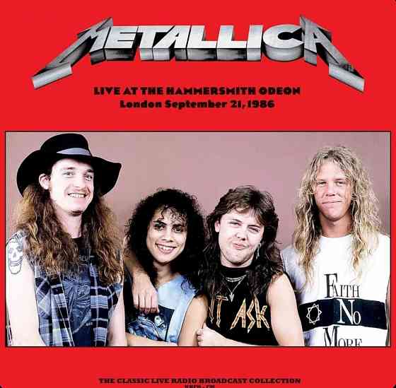Виниловая пластинка LP "Metallica"- "Live At The Hammersmith Odeon 1986 " Донецк