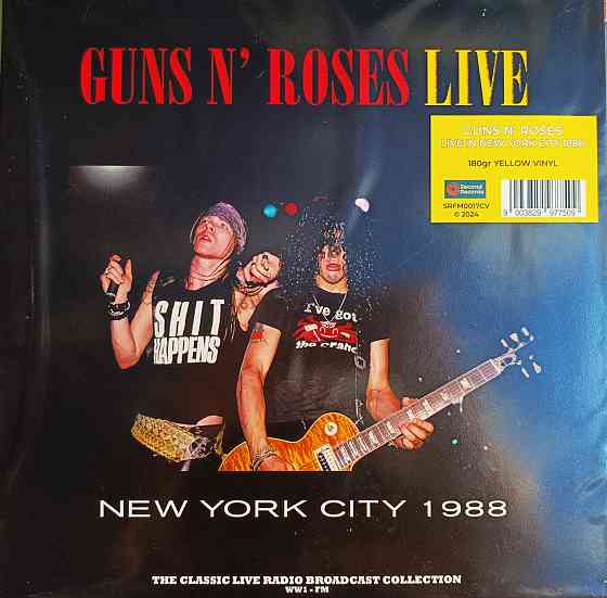 Виниловая пластинка LP "Guns N' Roses"- "Live In New York City 1988 г. Донецк
