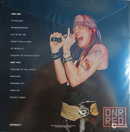 Виниловая пластинка LP "Guns N' Roses"- "Live In New York City 1988 г. Донецк - изображение 2